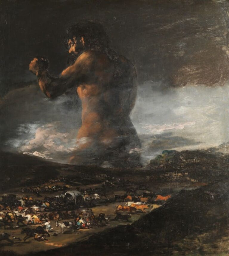 El coloso de Franciso de Goya