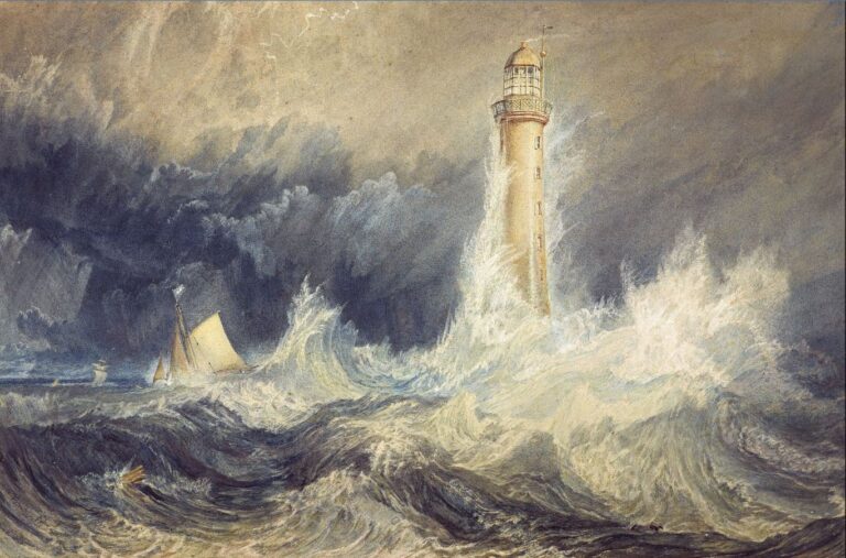 Faro de Bell Rock de William Turner