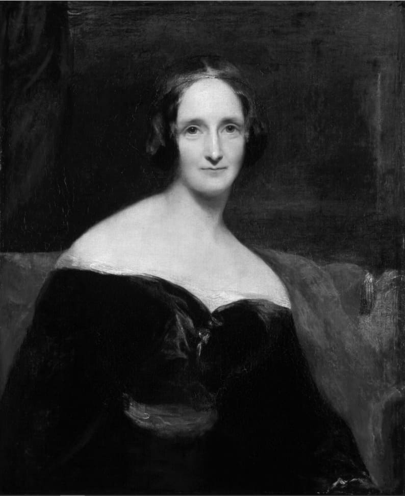 Retrato Mary Shelley