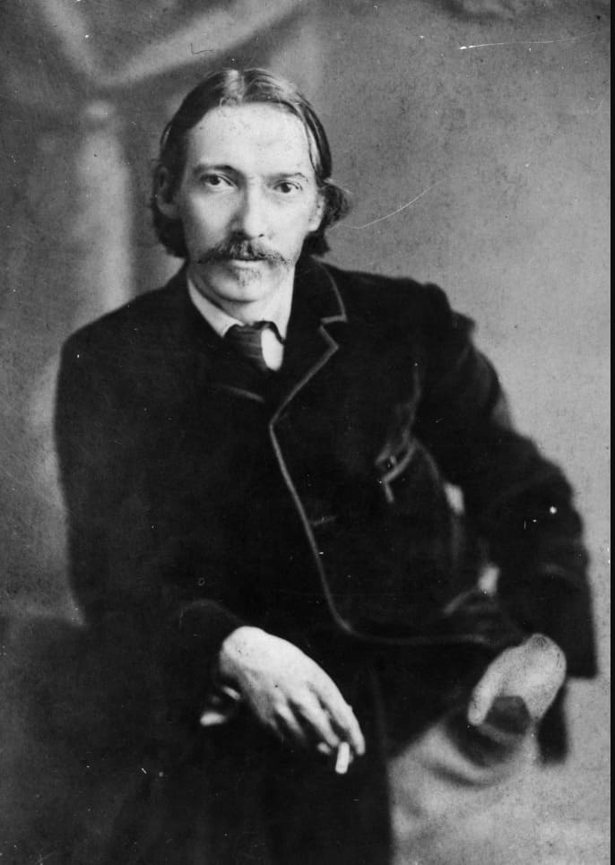 Retrato Robert Louis Stevenson